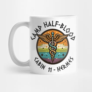 Cabin 11 -Hermes greek mythology v6 camp half blood Mug